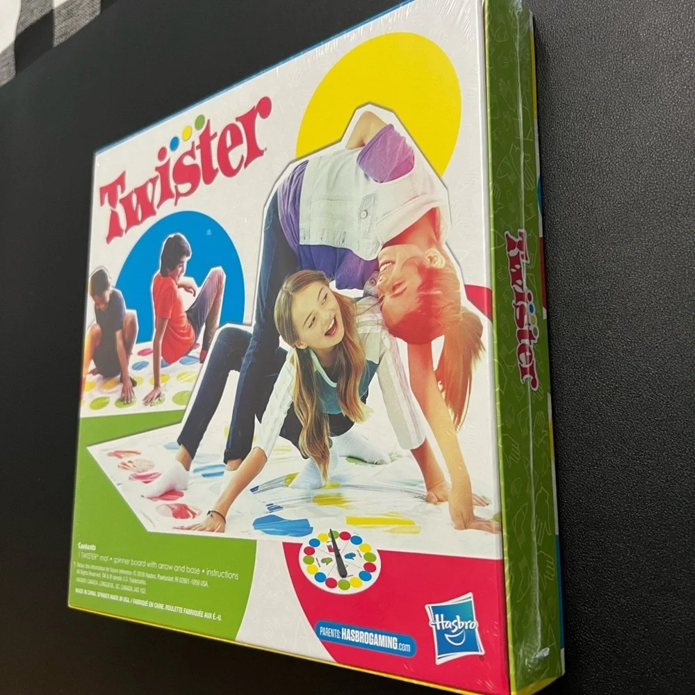 Hasbro Twister Game with Colorful Dots